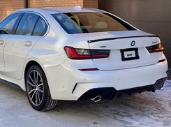 Спойлер ліп багажника M-Performance BMW 3 G20 2017 - ABS пластик колір чорний глянець