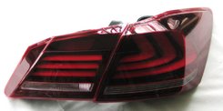 Задние фонари стиль Lexus LED красные для Honda Accord 9 2013-2017