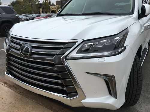 Туманні фари Superior Black Lexus LX 570 2016-2022 2шт