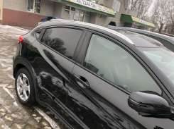 Рейлінги на дах Honda Hrv 2015-2022  (алюміній 2шт.)