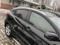 Рейлінги на дах Honda Hrv 2015-2022  (алюміній 2шт.)
