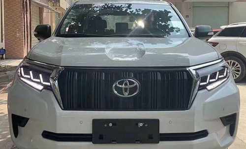 Led фари 3 лінзи Toyota Land Cruiser Prado 150 рестайлінг 2018+