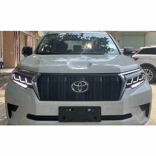Led фари 3 лінзи Toyota Land Cruiser Prado 150 рестайлінг 2018+