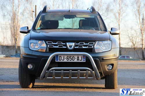 Кенгурятник WT002 (нерж) для Renault Duster 2008-2017 