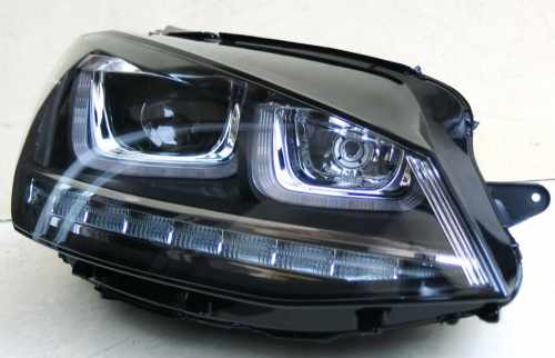 Передні фари тюнінг SY з бегущім вказівником поворотів для Volkswagen Golf 7 2014-2017