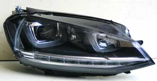 Передні фари тюнінг SY з бегущім вказівником поворотів для Volkswagen Golf 7 2014-2017
