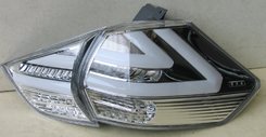 Задние фонари тюнинг LED хром для Nissan X-trail T32 2014-2017