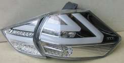 Задние фонари тюнинг LED хром для Nissan X-trail T32 2014-2017