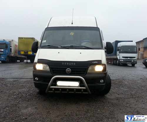 Кенгурятник WT003 (нерж.) 60 мм для Citroen Jumper 1995-2006 