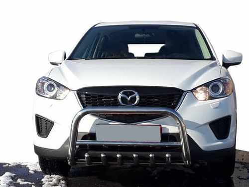 Передній захист WT021 (нерж.) для Mazda CX-5 2012-2017рр