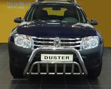 Кенгурятник WT002 (нерж) для Renault Duster 2008-2017 