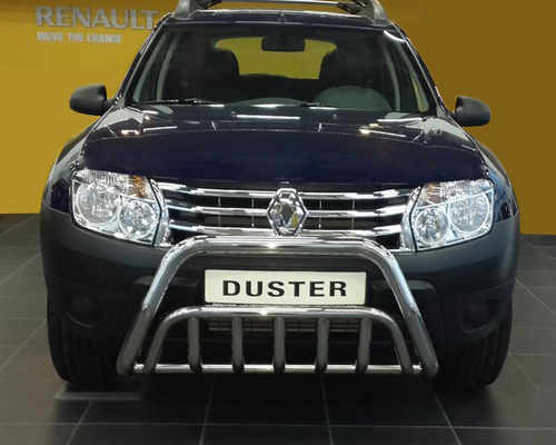 Кенгурятник WT002 (нерж) для Renault Duster 2008-2017 