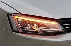 Передние фары FULL LED стиль Audi A4 для Volkswagen Jetta Mk6 2011-2018