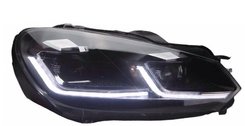 Передние фары черные стиль Golf 7.5 для Volkswagen Golf 6 20089-2012