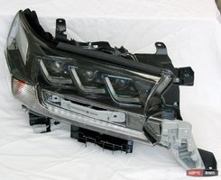 Передние фары Full LED стиль Lexus  для Toyota Land Cruiser 200 2016-2021