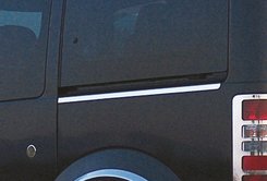 Молдинг під зсувну двері (нерж.) 2 двері, Максі база для Ford Connect 2010-2013 рр
