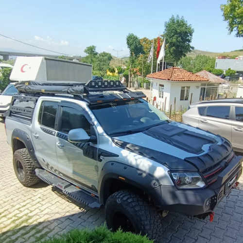 Накладка на капот (ABS) для Volkswagen Amarok