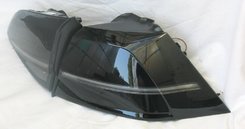 Задні ліхтарі стиль 7.5 чорні для Volkswagen Golf 7 2012-2020