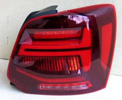 Задние фонари стиль Audi Q2 для Volkswagen Polo Mk5 2010+