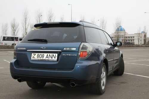 Задні ліхтарі хром Valenti для Subaru Outback 2005-2009