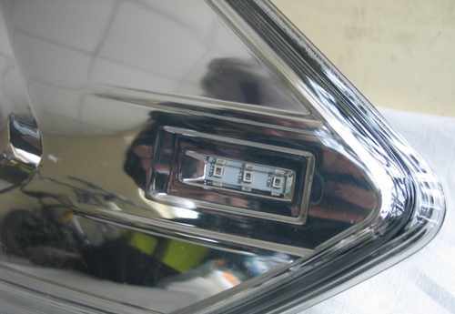 Задні ліхтарі тюнінг LED хром тоновані для Nissan X-trail T32 2014-2017