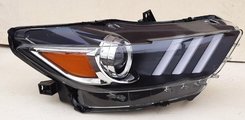 Передние фары черные для Ford Mustang GT 2015-2017