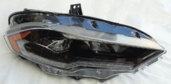 Передние фары черные Full LED для Ford Mustang GT 2018+