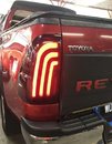 Задні ліхтарі тюнінг LED чорні WC для Toyota Hilux Revo 2015+