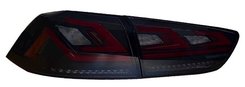 Задні ліхтарі чорні стиль CP для Mitsubishi Lancer X