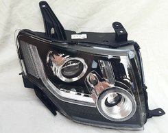 Передние фары Full LED тип LD для Mitsubishi Pajero Mk4 V80 2006