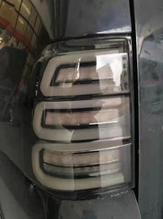 Задние фонари LED черная WH для Mitsubishi Pajero Mk4 2006+