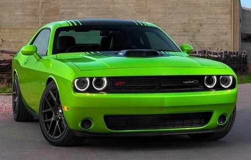Передні фари тюнінг  стиль YZ1 для Dodge Challenger SRT Hellcat Coupe 2015