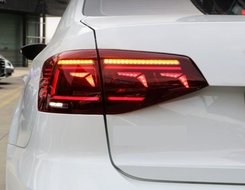 Задние фонари LED красные стиль 2020 для Volkswagen Jetta Mk6 2015-2017