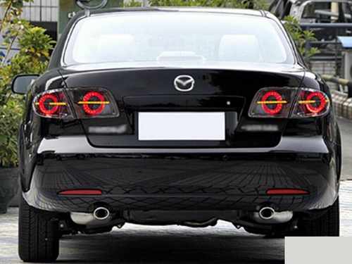 Задні ліхтарі тюнінг LED хром для Mazda 6 GG 2003-2007