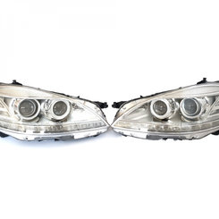 Передние фары Bi-Xenon Adaptive на Mercedes S-Class W221 2009-2013 год