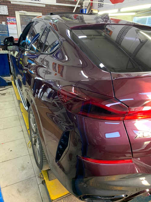 Бічні підніжки (пороги) на BMW X6 G06 2019-2020 рік