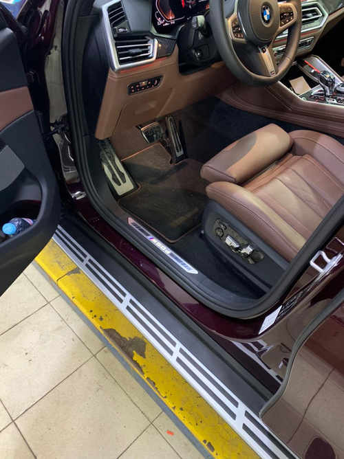 Бічні підніжки (пороги) на BMW X6 G06 2019-2020 рік