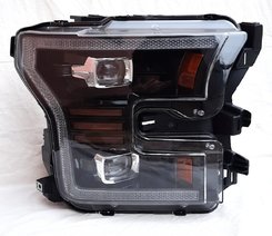 Передние фары Full LED черные YZ для Ford F150 Mk13 2015-2017