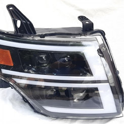 Передние фары Full LED тип ZH для Mitsubishi Pajero Mk4 V80 2006