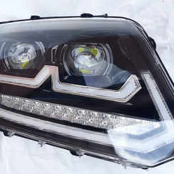 Передні фари Full LED тип ZH для Volkswagen Amarok 2009