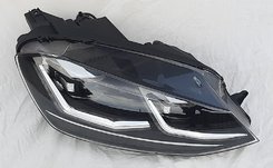 Передние фары FULL LED тюнинг TLZ стиль 7.5 для Volkswagen Golf 7 2014-2017