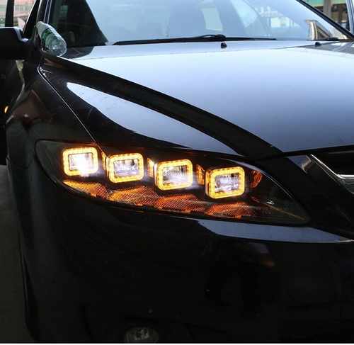 Передні фари FULL LED стиль BRL для Mazda 6 GG 2003-2007