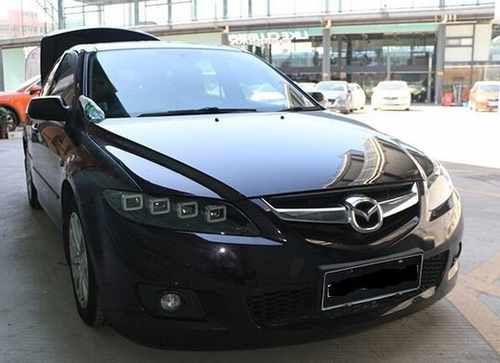 Передні фари FULL LED стиль BRL для Mazda 6 GG 2003-2007
