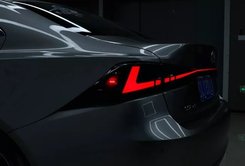 Задние фонари LED черные ZW для Lexus IS250 2013-2018
