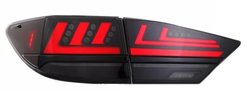 Задние фонари LED черные ZW для Lexus ES250 2013-2018