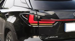 Задние фонари LED черные ZW для Lexus RX300 2016-2019