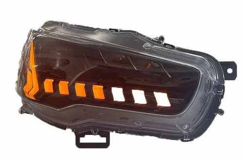 Передні фари FULL LED Audi Q7 стиль для Mitsubishi Lancer X