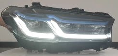 Передние фары FULL LED 2020 look тюнинг SY для BMW 5 серии G30 2017