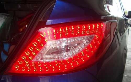 Задні ліхтарі LED червоні для Hyundai Accent 2010-2019