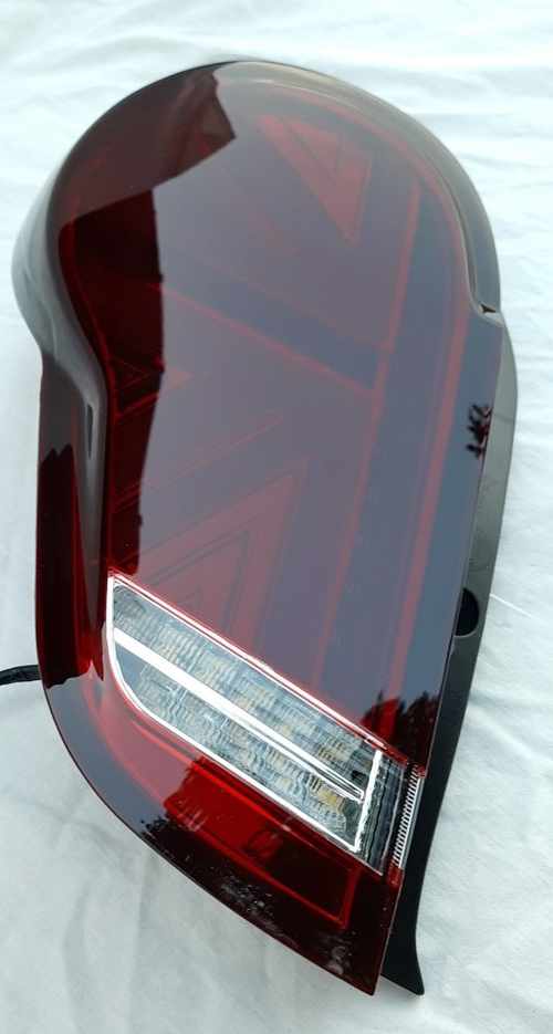 Задні ліхтарі LED Union Jack червоні для Chevrolet Spark/ Ravon R2